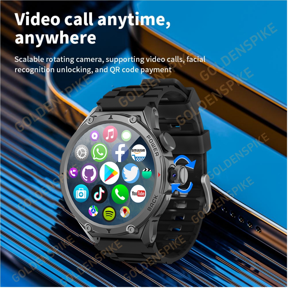 5G LTE 256GB Smartwatch WIFI S – Fall Detection Watch Bewertung und Preis